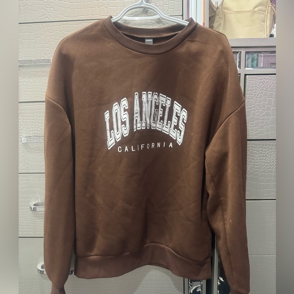Brown Los Angeles crewneck/sweater - Picture 1 of 1